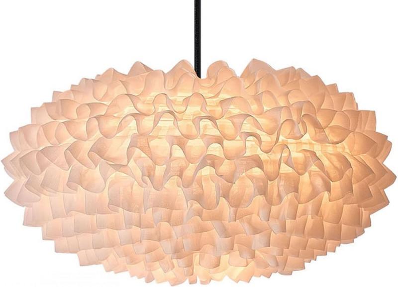 Nordlux Villo 30 Hängeleuchte-Lampenschirm aus Papier und Stoff  retro Design ohne Fassung