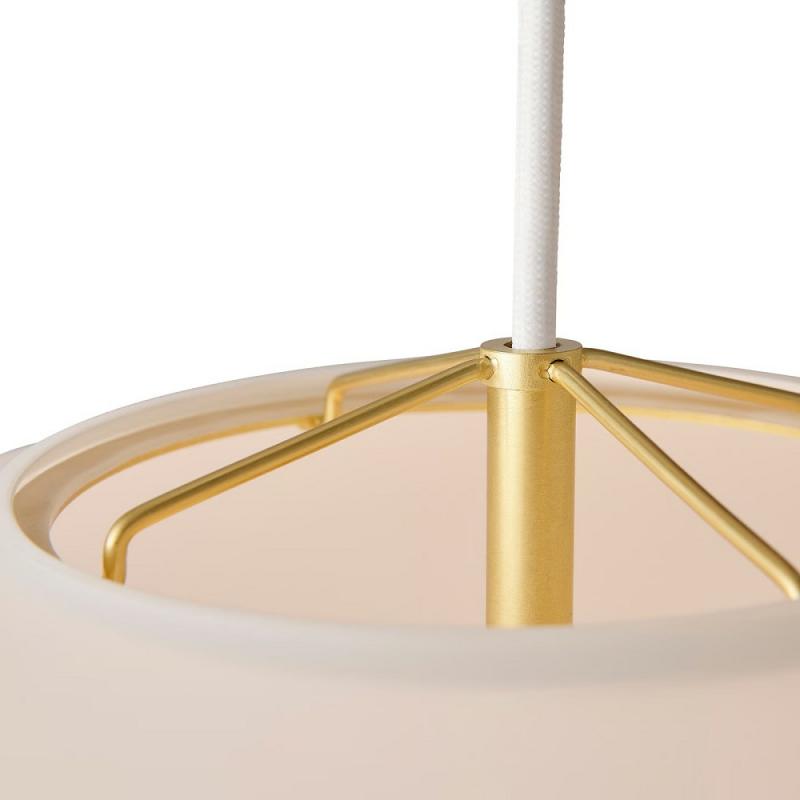 Design For The People Pendelleuchte Opal Weiß Glas – elegante Designer-Hängeleuchte von Sofie Lefèvre