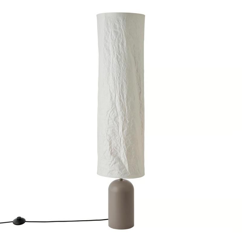 Design For The People Talli Stehleuchte Braun – skulpturale Designer-Stehleuchte aus Tyvek