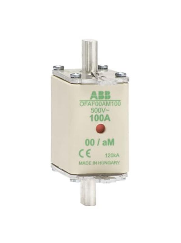 ABB OFAF00AM100 NH-Sicherung aM00 100A/500 V