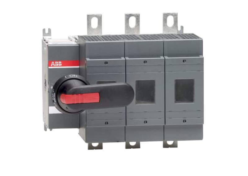 ABB OS400D03P Lasttrennschalter für Sicherungen 3-polig 400 A, mit Griff und Welle