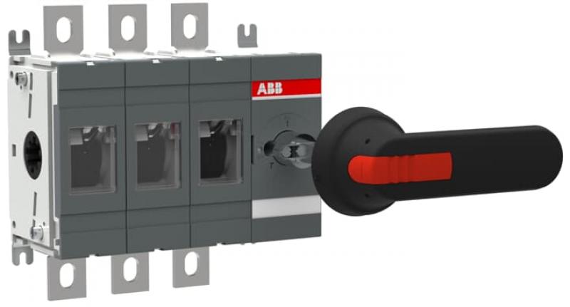 ABB OT400E30P Lasttrennschalter 3-polig 400 A, mit Griff und Welle