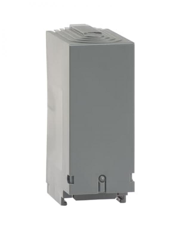 ABB OSS200G1L/4 Klemmenabdeckung Schnappbefestigung grauer Kunststoff IP3X lange Ausführung VPE 4