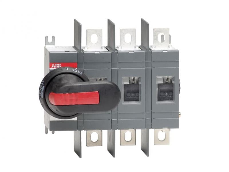 ABB OT200E03WP Lasttrennschalter 3-polig 200 A, mit Griff und Welle mit großem Phasenabstand