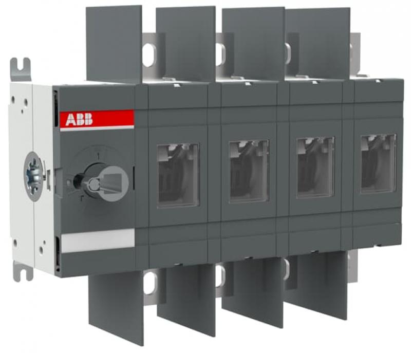 ABB OT400U04 Lasttrennschalter 4-polig 400 A, ohne Griff und Welle UL/CSA