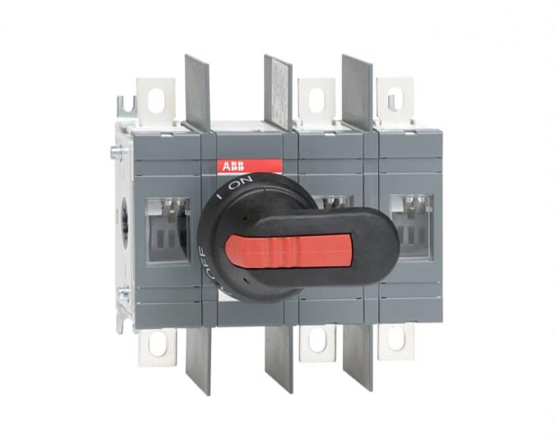 ABB OT200U12P Lasttrennschalter 3-polig 200 A, mit Griff und Welle UL/CSA