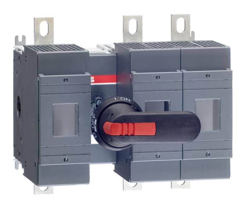 ABB OS400D12P Lasttrennschalter für Sicherungen 3-polig 400 A, mit Griff und Welle
