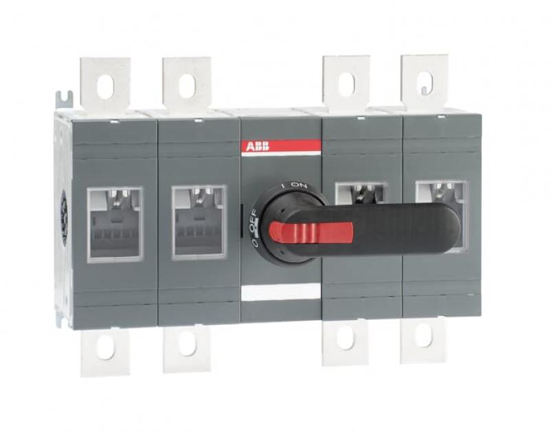 ABB OT800E22P Lasttrennschalter 4-polig 800 A, mit Griff und Welle