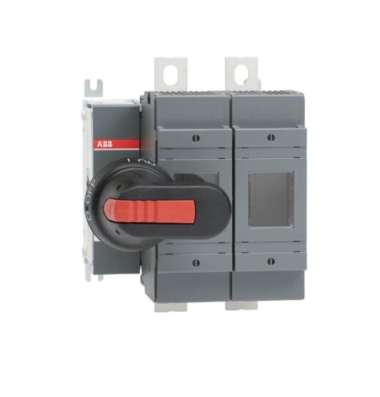 ABB OS250D02P Lasttrennschalter für Sicherungen 2-polig 250 A, mit Griff und Welle