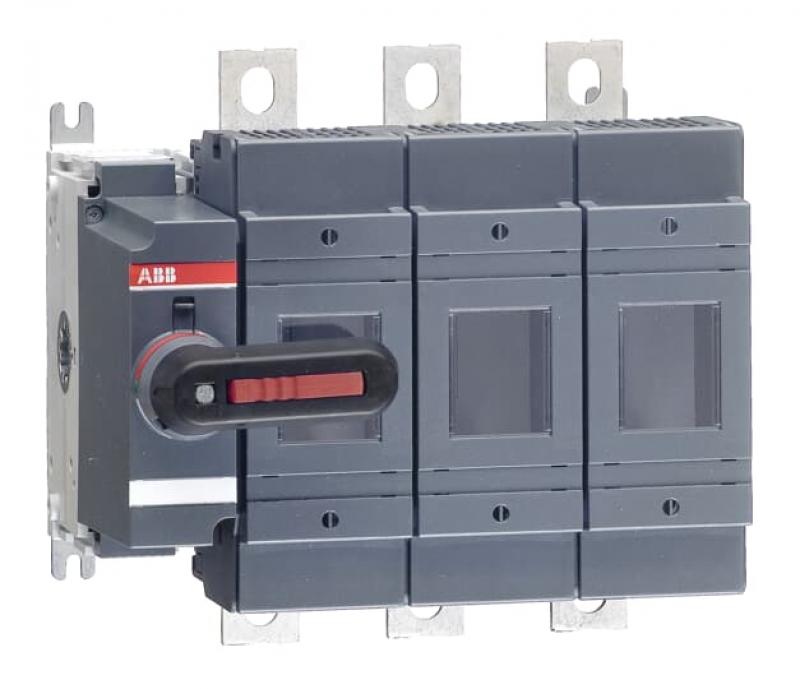 ABB OS250D03K Lasttrennschalter für Sicherungen 3-polig 250 A, mit direkt montiertem Griff