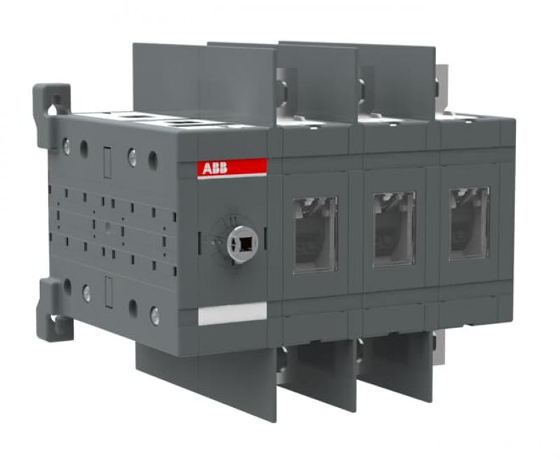 ABB OT160E03WC Lastumschalter 3-polig 160 A, ohne Griff und Welle mit großem Phasenabstand