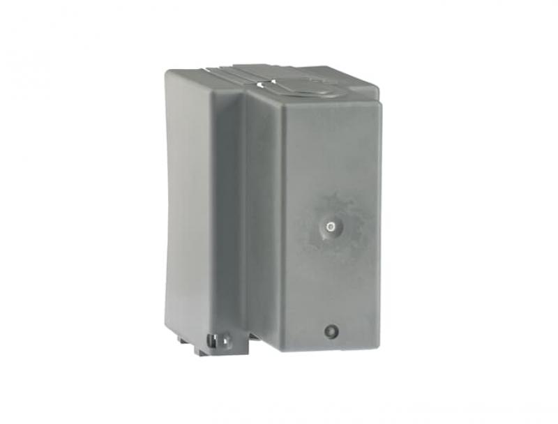 ABB OSS800G1L/4 Klemmenabdeckung Schnappbefestigung grauer Kunststoff IP3X lange Ausführung VPE 4