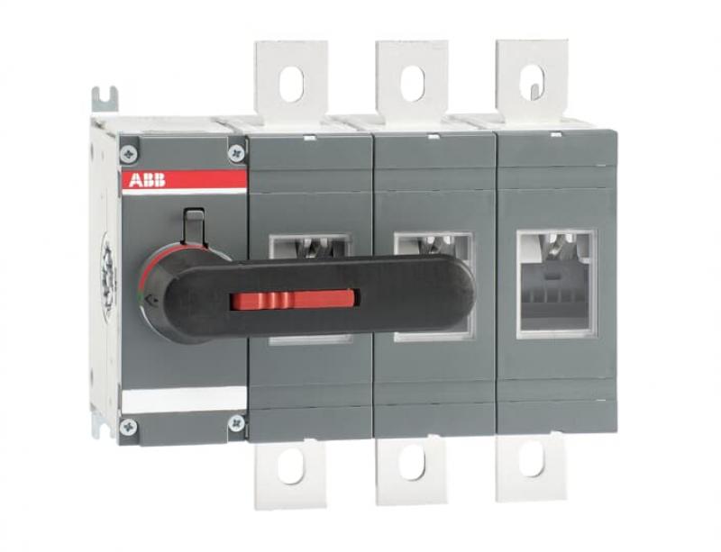 ABB OT630E03K Lasttrennschalter 3-polig 630 A, mit direkt mont. Griff