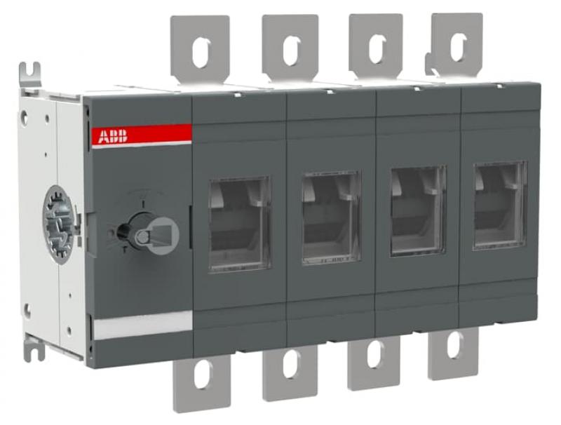 ABB OT600U04 Lasttrennschalter 4-polig 600 A, ohne Griff und Welle UL/CSA
