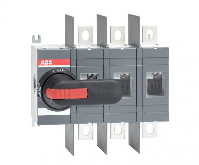 ABB OT315E03WP Lasttrennschalter 3-polig 315 A, mit Griff und Welle mit großem Phasenabstand