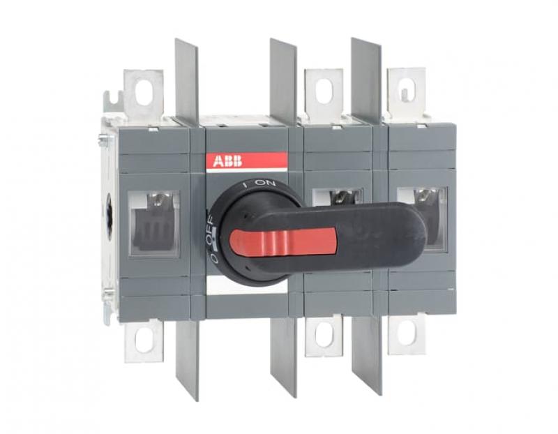 ABB OT315E12WP Lasttrennschalter 3-polig 315 A, mit Griff und Welle mit großem Phasenabstand