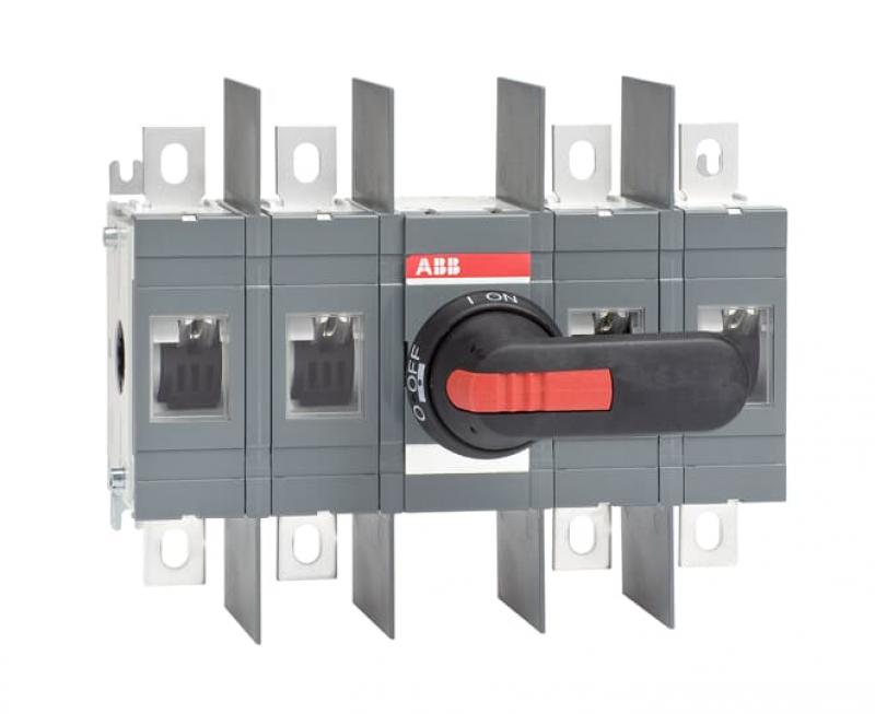 ABB OT315E22WP Lasttrennschalter 4-polig 315 A, mit Griff und Welle mit großem Phasenabstand