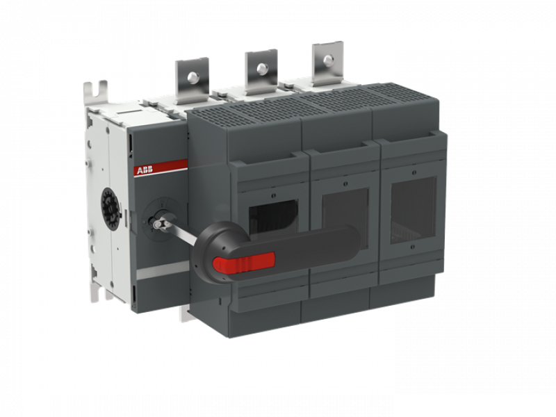 ABB OS630D03P-42 Lasttrennschalter für Sicherungen 3-polig 630 A, mit Griff und Welle