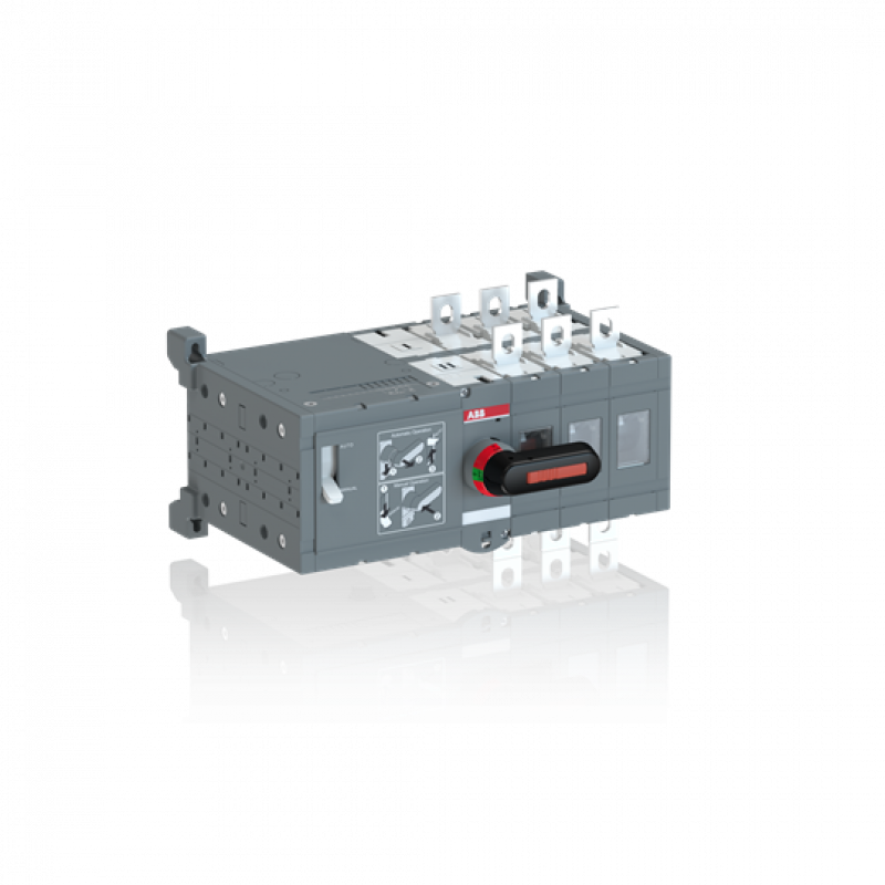 ABB OTM250E3CM110V Lastumschalter mit Motor 3-polig 250 A, mit Griff für manuellen Betrieb Motorspannung Ue 110-125V AC/DC/I-0-II