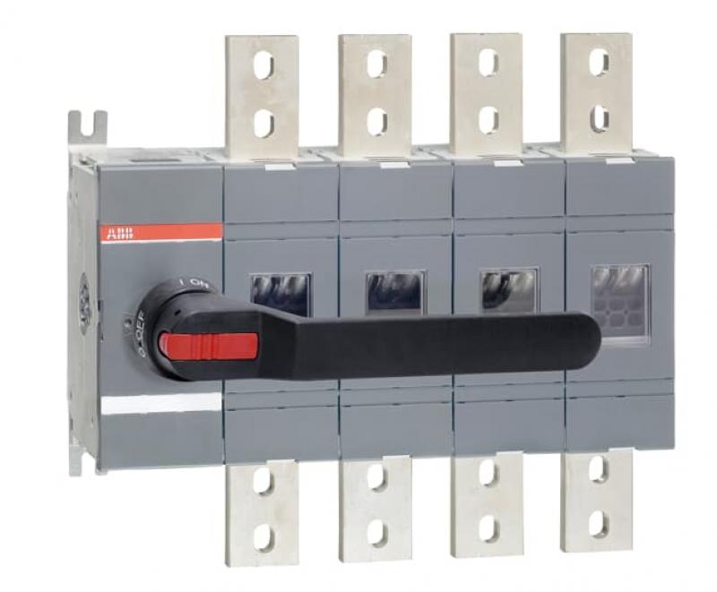 ABB OT1600E04P Lasttrennschalter 4-polig 1600 A, mit Griff und Welle