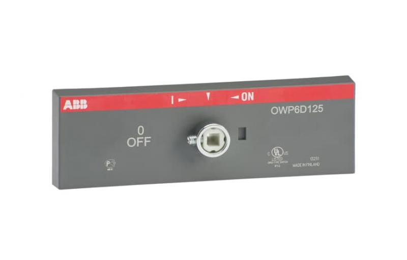 ABB OWP6D125 Parallelmechanismus für 3- oder 4-polige Schalter Position 0 OFF-1 ON