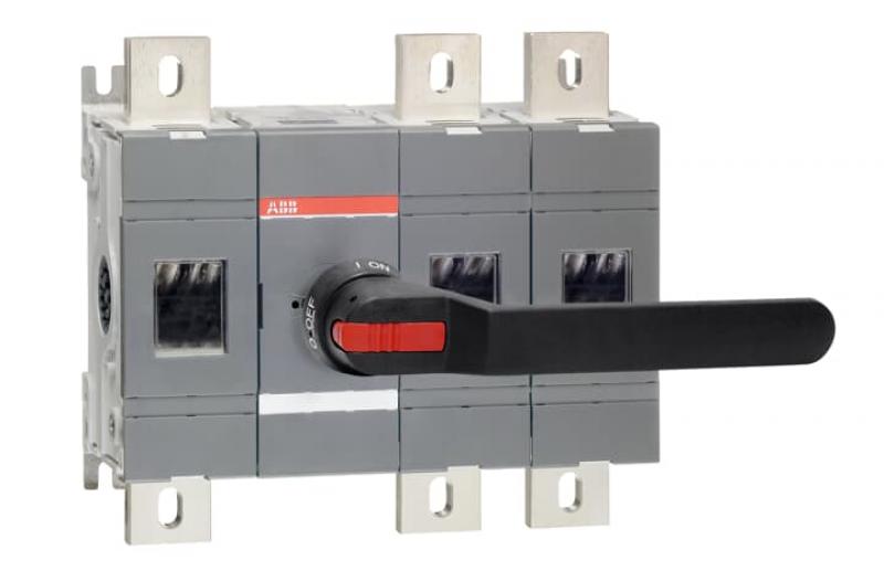 ABB OT1250E12P Lasttrennschalter 3-polig 1250 A, mit Griff und Welle