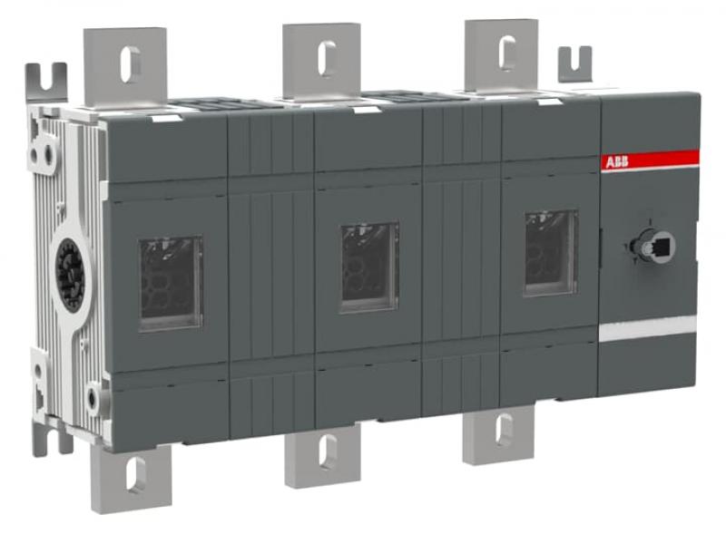 ABB OT1250E30W4 Lasttrennschalter 3-polig 1250 A, ohne Griff und Welle mit großem Phasenabstand 140 mm