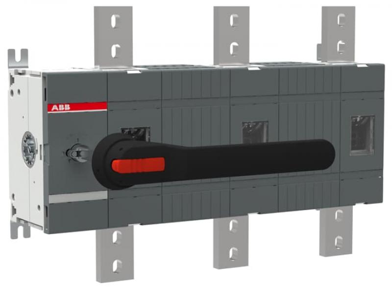 ABB OT1600E03W8P Lasttrennschalter 3-polig 1600 A, mit Griff und Welle mit großem Phasenabstand