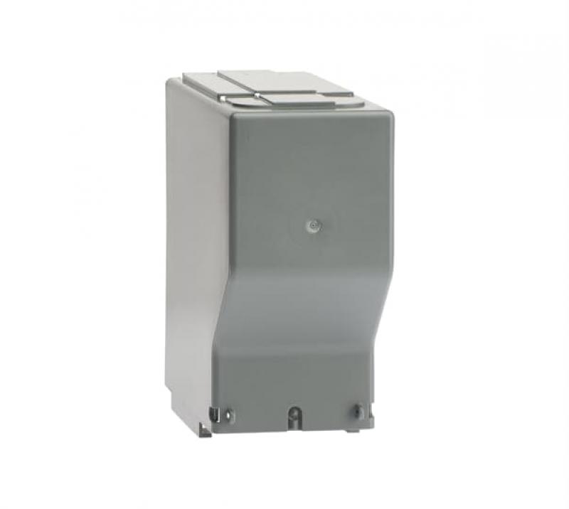 ABB OTS1600G1L/4 Klemmenabdeckung Schnappbefestigung grauer Kunststoff IP3X grau lange Ausführung VPE 4