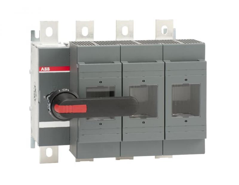 ABB OS630D03N3P Lasttrennschalter für Sicherungen 3-polig 630 A, mit Griff und Welle inklusiv ausbaubarer Neutralleiter