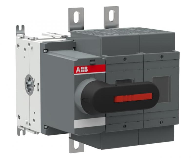 ABB OS400D02K Lasttrennschalter für Sicherungen 2-polig 400 A, mit direkt montiertem Griff