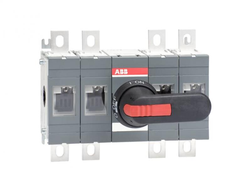 ABB OT500E22P Lasttrennschalter 4-polig 500 A, mit Griff und Welle