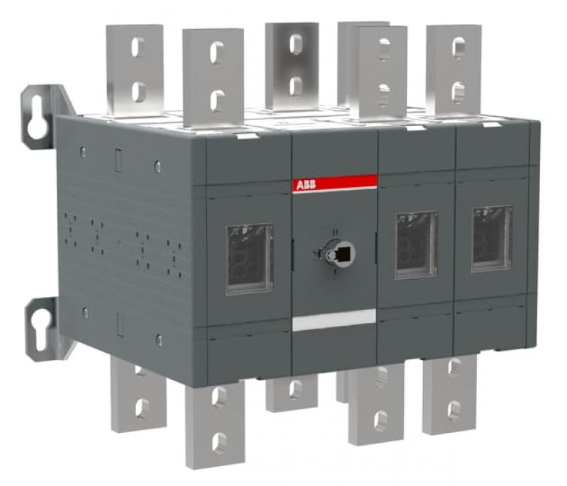 ABB OT1600E12C Lastumschalter 3-polig 1600 A, ohne Griff und Welle I-0-II