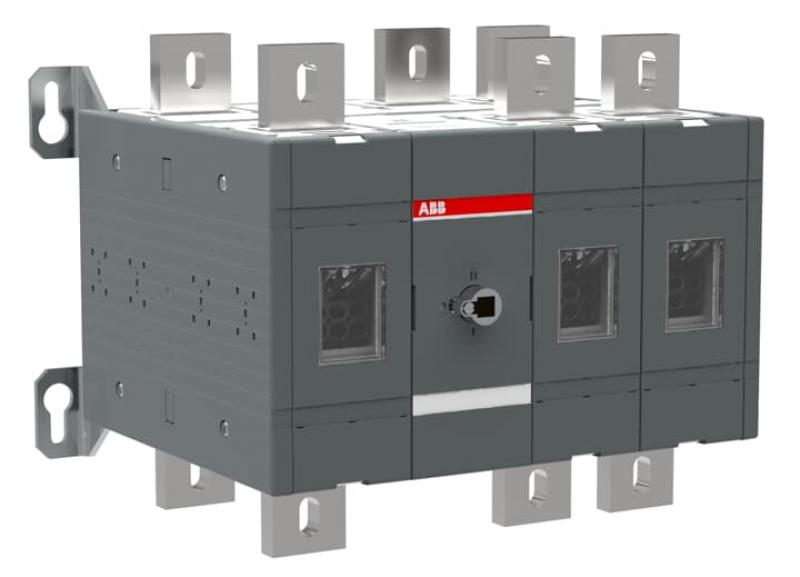 ABB OT1250E12C Lastumschalter 3-polig 1250 A, ohne Griff und Welle I-0-II