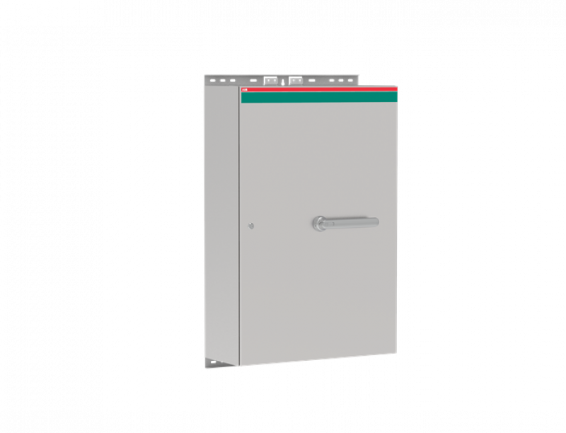ABB OT1250ERRR3TZ Sicherheitsschalter im Edelstahlgehäuse 3-polig 710 kW 400 V mit Edelstahlgriff IP65 Einführung oben und unten