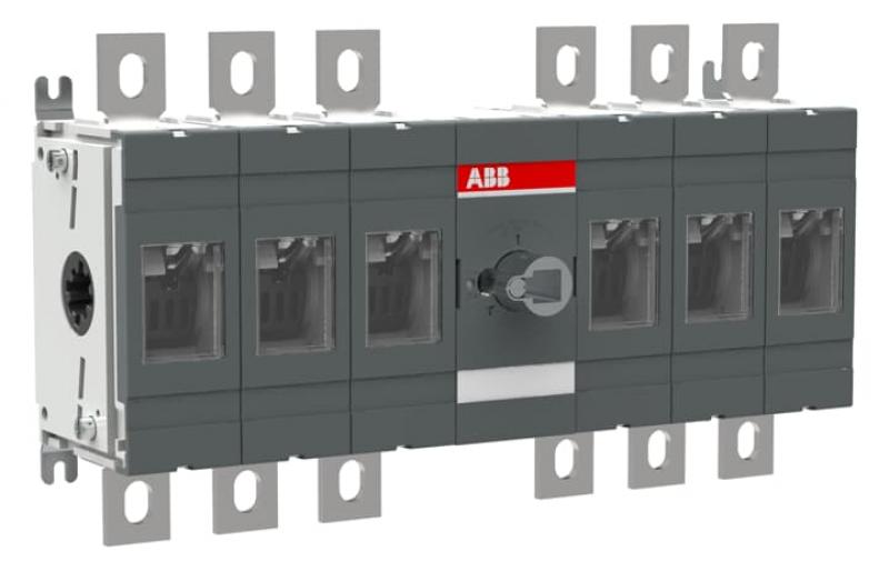 ABB OT400E33 Lasttrennschalter 6-polig 400 A, mit Griff und Welle