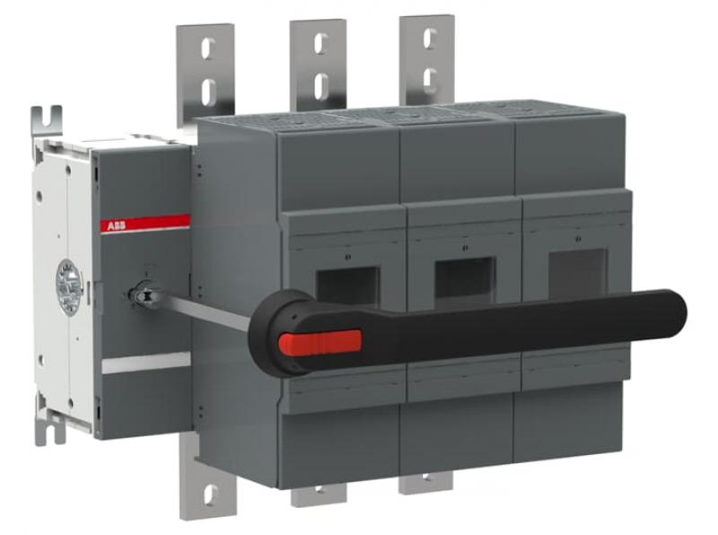 ABB OS1200L03P Lasttrennschalter für Sicherungen 3-polig 1200 A, mit Griff und Welle UL/CSA