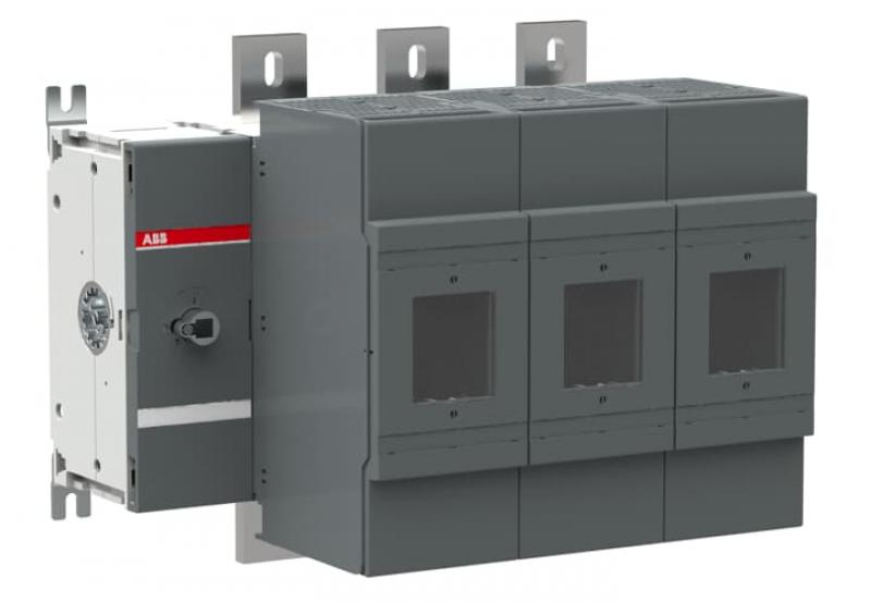 ABB OS1250DA03 Lasttrennschalter für Sicherungen 3-polig 1250 A, ohne Griff und Welle