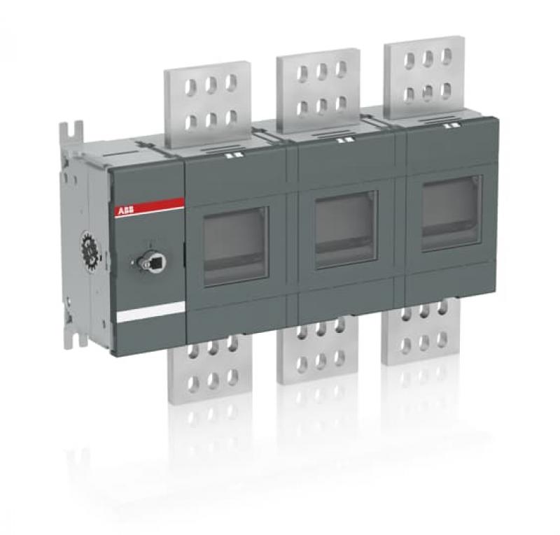 ABB OT2000E03W4 Lasttrennschalter 3-polig 2000 A, mit Griff und Welle mit großem Phasenabstand
