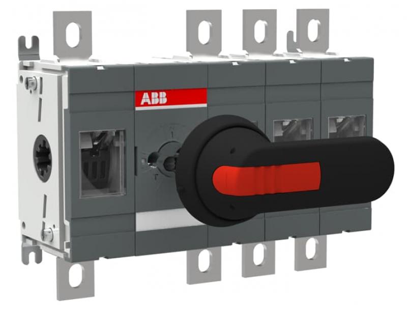 ABB OT400E13P Lasttrennschalter 4-polig 400 A, mit Griff und Welle