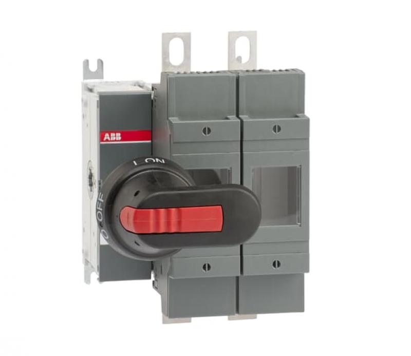 ABB OS200J02P Lasttrennschalter für Sicherungen 2-polig 200 A, mit Griff und Welle UL/CSA