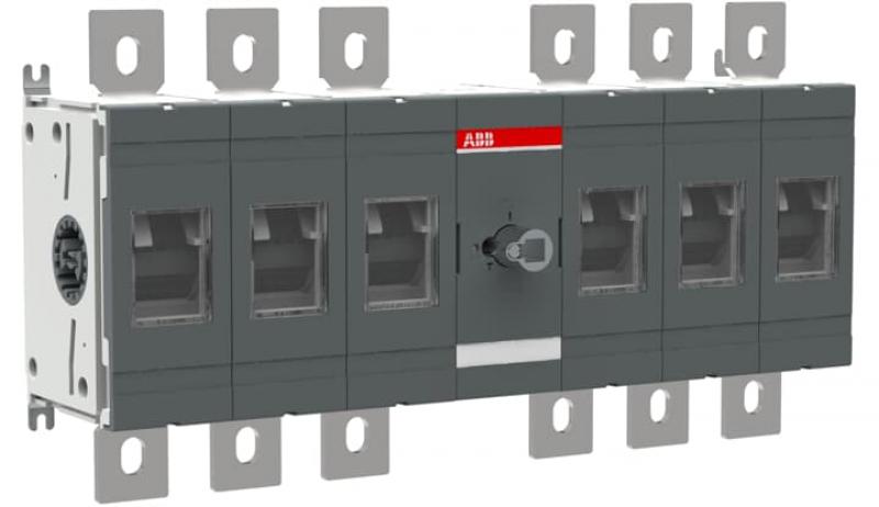 ABB OT630E33 Lasttrennschalter 6-polig 630 A, ohne Griff und Welle