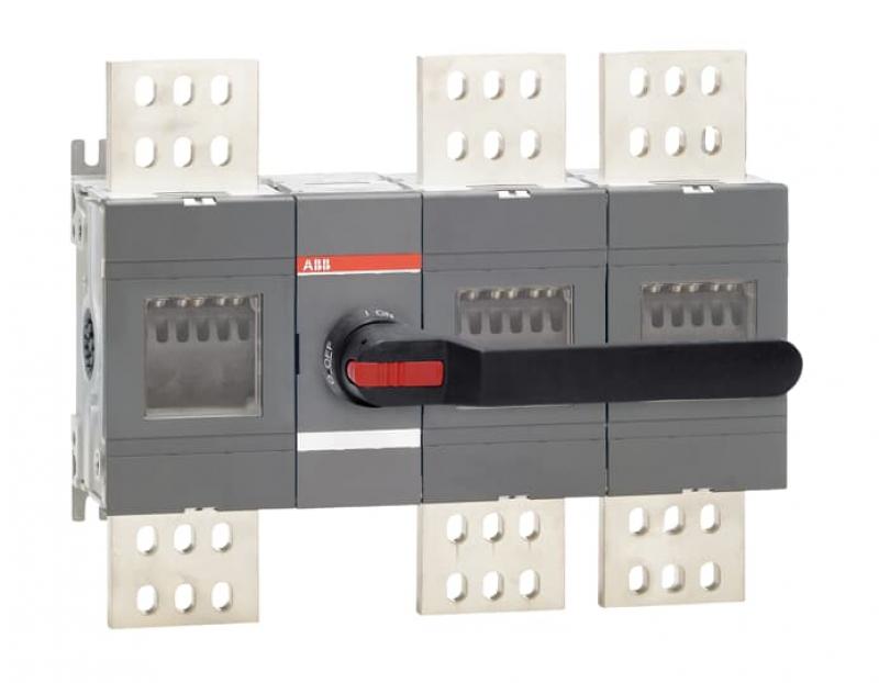 ABB OT2000E12P Lasttrennschalter 3-polig 2000 A, mit Griff und Welle