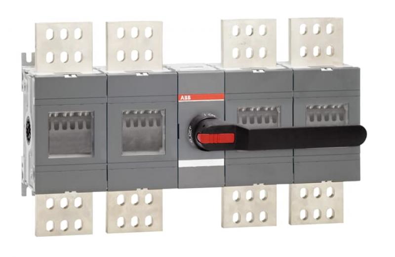 ABB OT2000E22P Lasttrennschalter 4-polig 2000 A, mit Griff und Welle