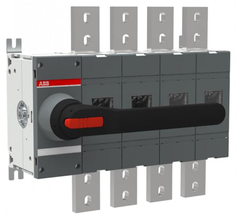 ABB OT1600E04K Lasttrennschalter 4-polig 1600 A, mit direkt mont. Griff