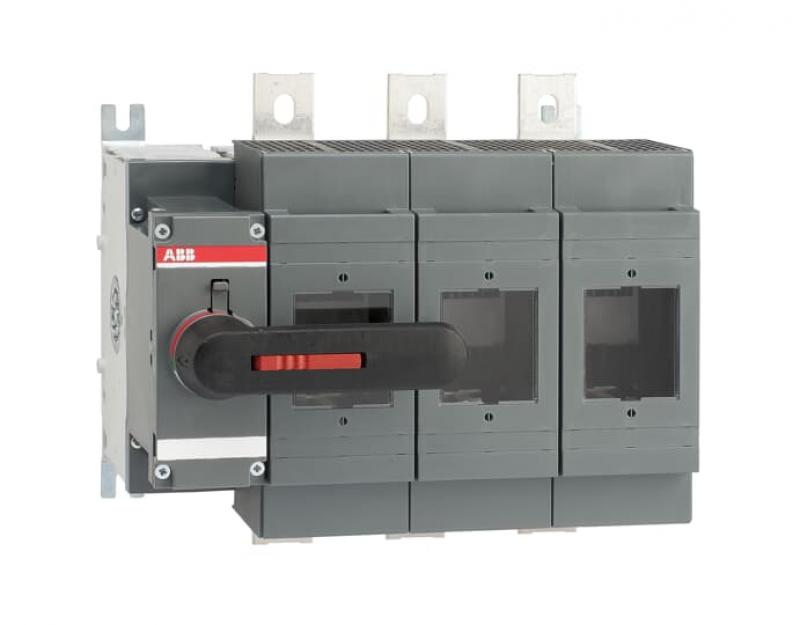 ABB OS630D03K Lasttrennschalter für Sicherungen 3-polig 630 A, mit direkt montiertem Griff