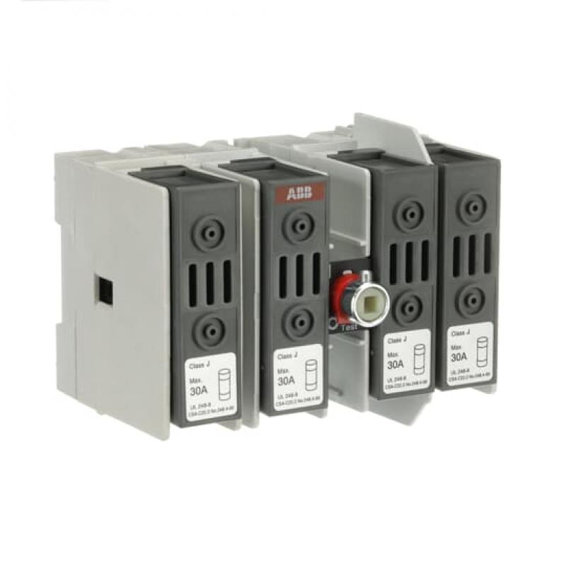 ABB OS30FAJ22F Lasttrennschalter für Sicherungen 4-polig 30 A, ohne Griff und Welle