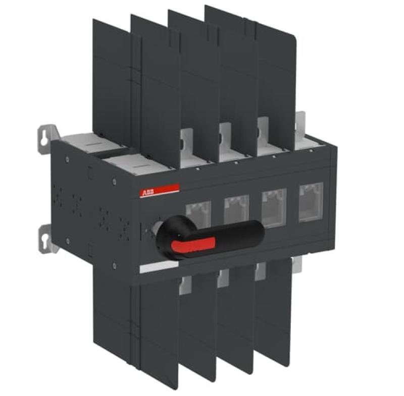 ABB OT600U04DP Doppel-Lasttrennschalter 4-polig 600 A, mit Griff und Welle UL Variante