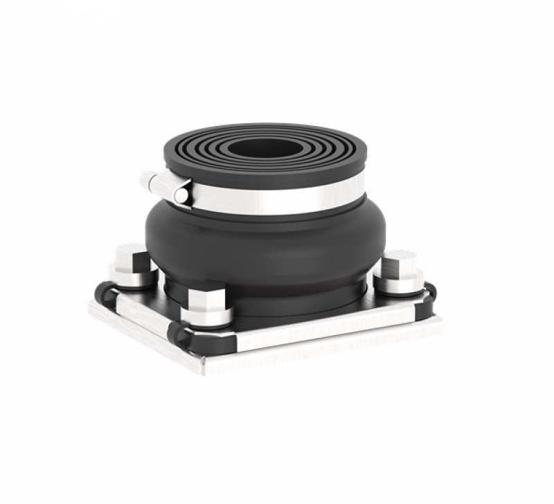 ABB KOT61007 Kabelflansch für Edelstahlgehäuse Durchmesser 27-66 mm