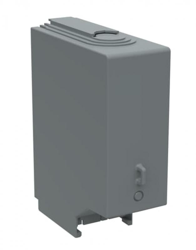 ABB OSS160GG1L/4 Klemmenabdeckung Schnappbefestigung grauer Kunststoff IP3X lange Ausführung VPE 4